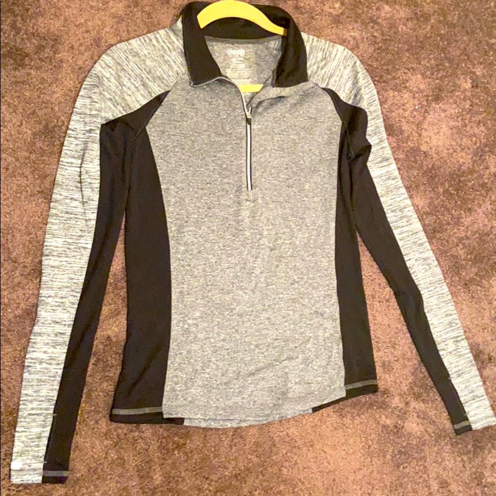Dry fit quarter-zip Long Sleeve